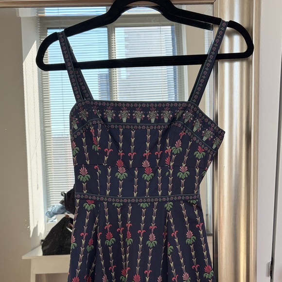 NWT Hill House Margot Navy Floral Midi Dress - Picture 3 of 7